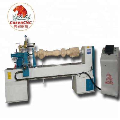 China Woodworking CNC Wood Turning Lathe For Stair Spindle Furniture Round Leg for sale