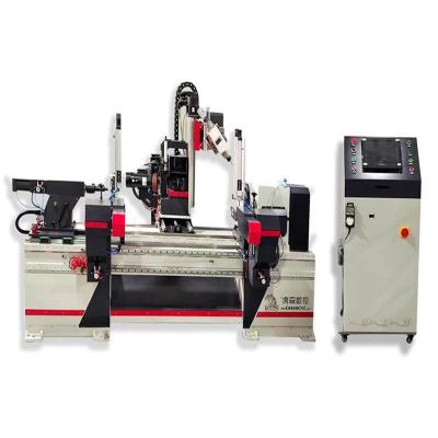 China Factory Cosen 4 Axis Ingrave Rotary Flat Milling CNC Wood Lathe Machine Automatic Feeding Milling Machine for sale