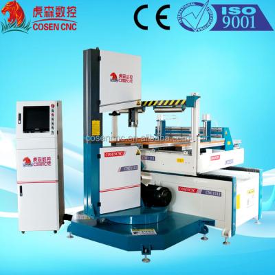 China CNC CURVED BAND SAW CNC Horizontal Roller Saw CNC Wood Band Saw for sale