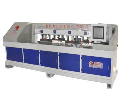 China cnc solid wood door jamb machine/professional equipment for doors production MD2503 for sale