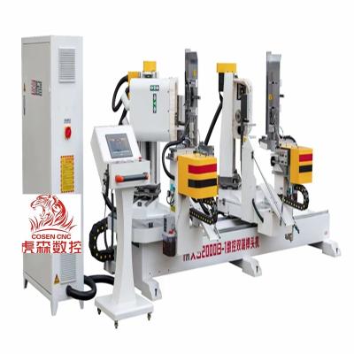 China Factory COSEN Woodworking CNC Double End Tenoner Machine FOR WOOD for sale