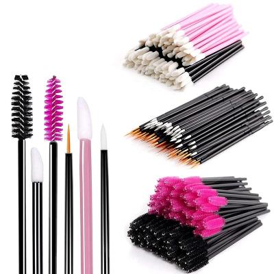 China Angular Blush Disposable Black Eyeliner Cream Lipstick Brush 300 Brush Cosmetic Set Brushes for sale