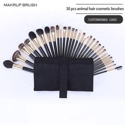 China 30 Pcs Animal Hair Makeup Brush Skin-Friendly Powder Blusher Brush, Makeup Brush, Beauty Dressing Tool for sale