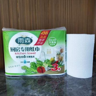 China Virgin Wood Pulp Kitchen Cleaning Paper Roll Kitchen Food Grade Paper Towels Roll Paper Towels for sale