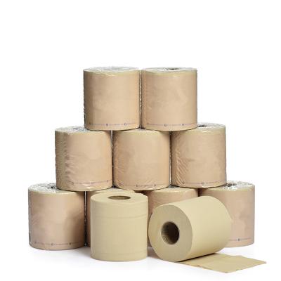 China Bamboo Pulp OEM Custom 5 Ply Toilet Paper 3 Ply Bamboo Bamboo Toilet Paper Bath Tissue for sale