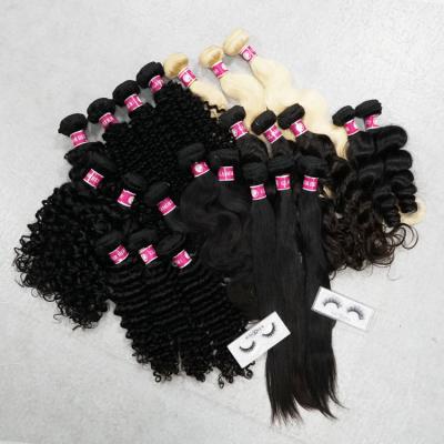 China 4 Bundles Full End Peruvian Straight Virgin Human Hair Bundles Deal Cheap Human Hair Natural Black From China for sale