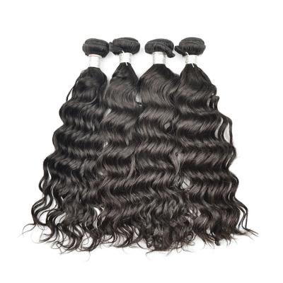 China Wholesale Cheap Price Water Wave 10A Price Peruvian Hair Water Wave Bundles, Bundles With Closure Grade 12A Frontal Wig for sale