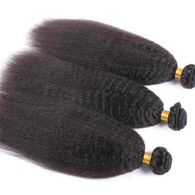 China Straight Hair Bundles Remy Human Brazilian Hair Raw 100% Unprocessed Yaki Hair 10A 12A Grade Straight Yaki Bundles for sale