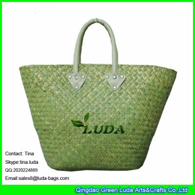 China LUDA palm straw bag cheap seagrass straw promotion straw bag for sale