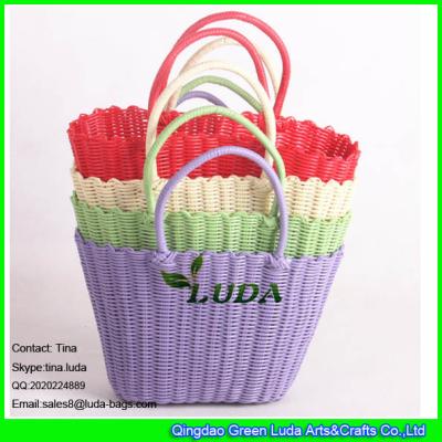 China LUDA2015 hot sale handbag 2016 summer pp straw woven handbags for sale