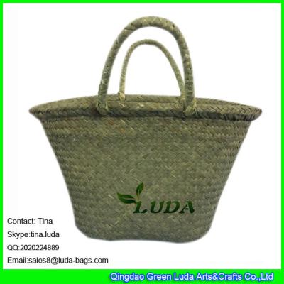 Κίνα LDSC-001 natural vintage basket beach bag 2016 cheap seagrass straw bags προς πώληση