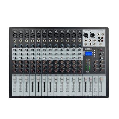 China Disco\Bar\Club\Excellent Home Selling Effect 12-Channel DSP Public Address System Mixer Audio Console for sale