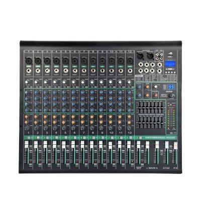 China Outdoor Hot Selling 12 Channels App Console Ultra-Fast Control Electric Sound Live Audio Mixer for sale