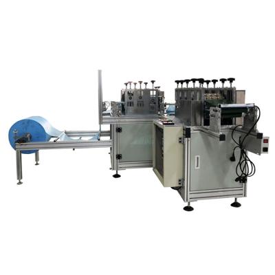 China High Production Efficiency Custom PP Non Woven Blue Disposable Surgical Shoe Cover Making Machine for sale