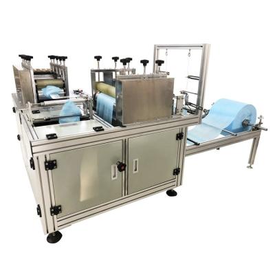 China High Production Efficiency Hospital Nonwoven Fabric Plastic Shoe Cover Making Machine for sale