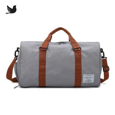 China 100% Eco-friendly Lightweight Gym Bags Sport Duffel Bag For Men Women 40L Packable Waterproof Sports Bag for sale