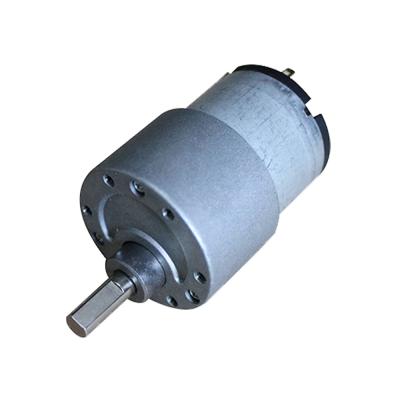 China 37mm dc 12v two way motor specs drip proof worm gear motor with 528 motor for sale