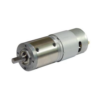 China high torque 12v 12nm diameter 42mm 12v 24v dc planetary gear drip proof motor with gear box for sale