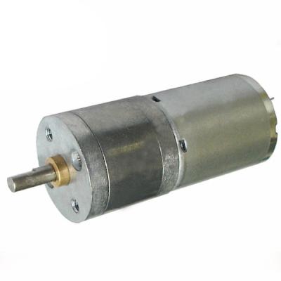 China 25mm 6V 12V Gear Drip Proof Low Speed ​​Motor 20rpm Geared Micro DC Motor GA25-370 for sale