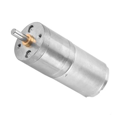 China low rpm 12v high torque 25mm dc gear motor drip proof with D shaped shaft for sale