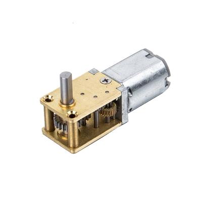 China 12mm Small DC Brush Gear Motor Worm Gear Drip Proof Linear Actuator for sale