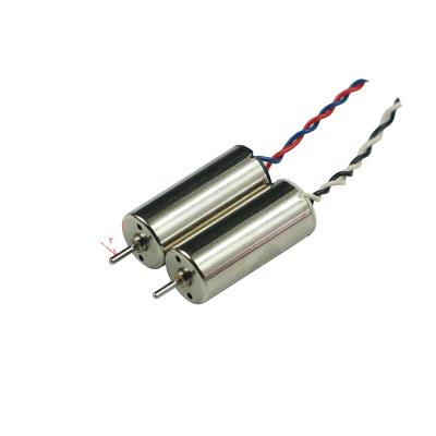 China DC 2.4v 40000rpm cheap price 8.5MM high speed brush micro coreless motor for toy DCL8520 for sale