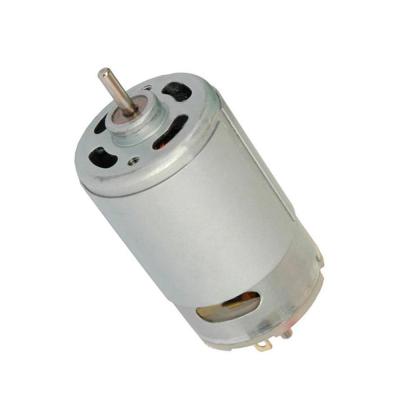 China 36mm high torque 12v dc wiper drip proof motor, zyt dc motor RS555 for sale