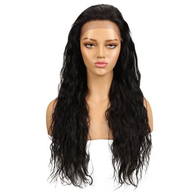 China Deep Wave Human Hair Virgin Remy Lace Frontal Human Hair Wigs With Baby Hair 13*4 Brazilian Swiss Lace Front Human Hair Wigs for sale