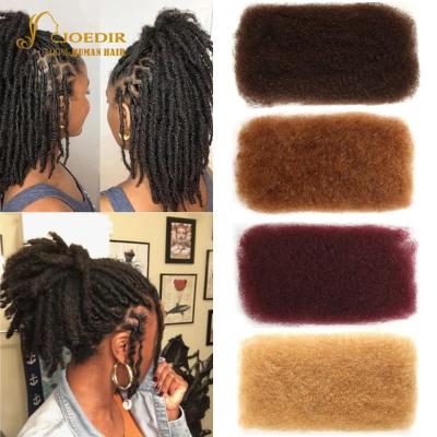 China Joedir Afro Kinky Curl Wholesale Indian 10 - 22 Inches Afro Cuticle Raw Grade 10A Loose Curly Aligned Human Hair Virgin Remy Hair Extension for sale