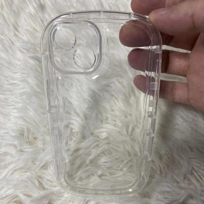 China 1.5mm Clear Phone Case Little Fat Girl Shockproof For iPhone 14 Pro TPU Max Soft Shockproof Phone Cover For iPhone 13 12 11 Case for sale