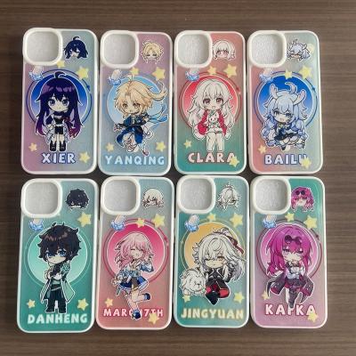 China Wholesale Cartoon Shockproof Customization Printing Cell Phone Cases For iPhone 14 13 PC TPU Phone Cover For iPhone 12 11 pro max for sale