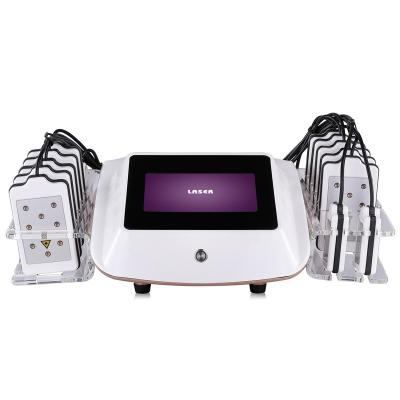 China Newest 14 Paddle Lipo Cold Laser Weight Loss Lipolaser Weight Loss Slimming System for sale