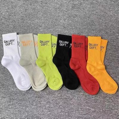 China GALLERY DEPARTMENT QUICK DRY socks fashion brand gallery department letter GD designer Cotton Athletic Socks for sale