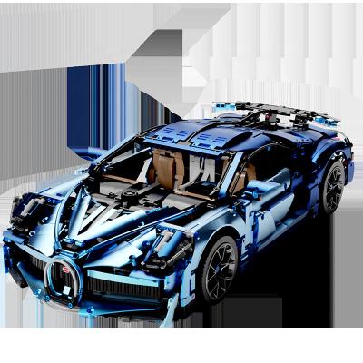 China DIY TOY Hot Selling Building Blocks T5004 Racing Car Model Bricks Assembly DIY Toys High-tech Famous Sports Simulation Car for sale