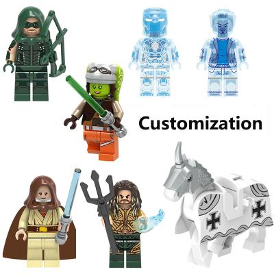 China DIY TOYS Custom Marvel Superheroes Venom Mini Action Figures Bricks Building Blocks Movie Character Doll Figure Model Kids Toy for sale