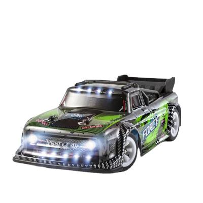 China Electric RC Model 1:28 Four-wheel Drive Shorts Truck Alloy Chassis With Light Drift Remote Control Car Model Toy for sale