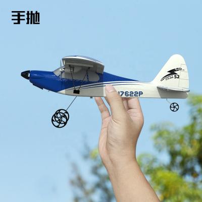 China Outdoor RC Model 2-CH 400mm RC Airplane Radio Control Airplanes RC Toys Electric Airplane Model For Beginner Kids Children for sale