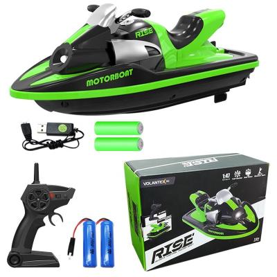 China RC Toy Green Racing Boats Model Factory Price Manufacturer Supplier Remote Control 2.4GHz Radio Remote Control for sale