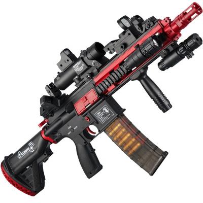 China M416 Toy Electronic Nylon Electric Blaster Guns Soft Bullet Toys For Boys Outdoor Field Activity Foam Bullet Hand Gun Toy For Kids for sale