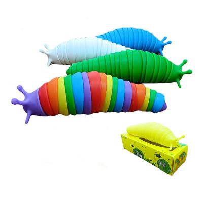 China Moving Person Toys FN427 Stir Ingot 3d Sweeping Moving Person Articulated Stretch Ingot Technic Toy Sensory Toys for sale