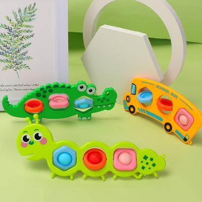 China Early Decompression Toy FN511 Infant Intelligence Education Thinking Toys and Noise Bubble Moving Person Toys for Children for sale