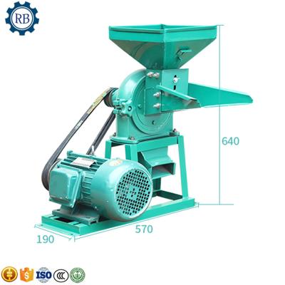 China Electric home grain grinder grain processing line use small grain grinder machine grain disc grinder for maize and maize for sale