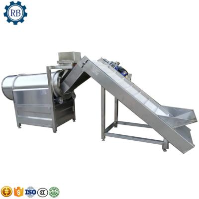 China Durable Rotary Potato Seasoning Machine Nuts Chips Peanut Seasoning Machine Nuts Mixer For Sale for sale