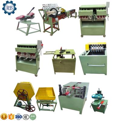 China High Capacity New Design Industrial Toothpick/Skewer/Bamboo Stick/Incense Wood Making Machine for sale