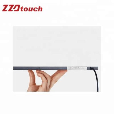 China Alloy Sight ZZDtouch 15.6 Inch 1/2 Inch 1/2 Dots IR Touch Multi Touch Aluminum Frame For Bank Self Service Machine for sale