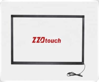 China Alloy Infrared Sight IR Touch Screen Overlay Aluminum Kit 65 Inch 20 Touch Sight IR Points For Interactive Kiosk for sale