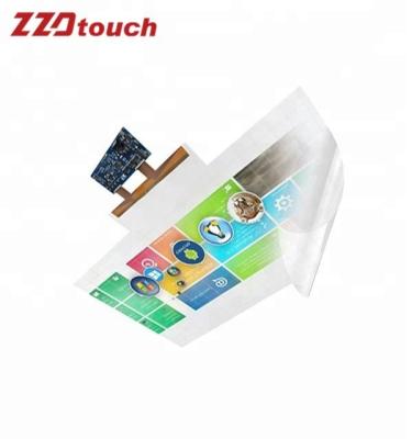 China 21.5 inch Touch Aluminum Film Wide Screen Transparency Interactive USB Port Support 21.5