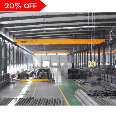 China Bridge Crane Light Duty Single Girder Bridge Crane 3 Ton 5 Ton Bridge Overhead Crane for sale