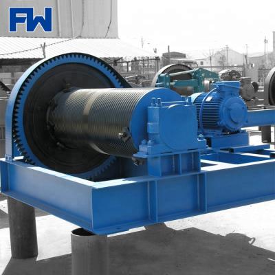 China Construction 20000 Lb Heavy Duty Electric Winch 5 Ton 10ton 15ton Fast Line Speed ​​Electric Winch for sale