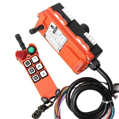 China Wholesale 6 Button Red Universal Hoist Industrial and Crane Remote Control Remote Controls for Control Crane for sale